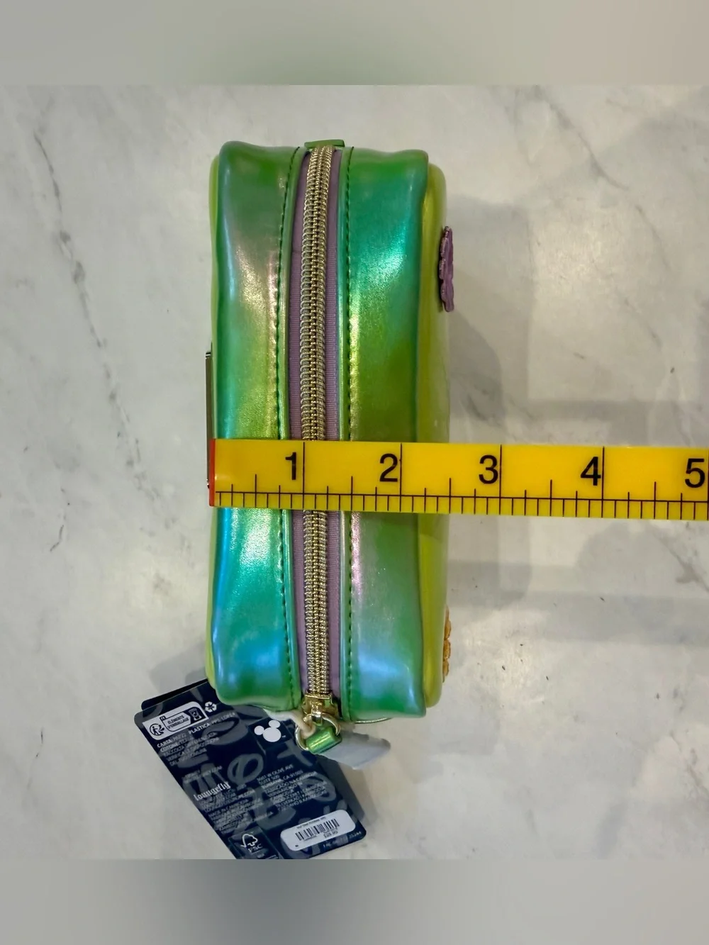 NWT Loungefly Disney Tinker Bell Iridescent Cosmetic Bag BoxLunch Exclusive